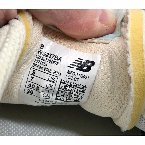 NEW BALANCE 237 Sea Salt/Soft Copper Retro Running Shoes/Sneakers - Women 9 - Picture 7 of 7